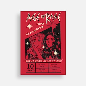 Clitennestra Medea Tour 5 x 7 Stampa artistica Cartolina del mito greco