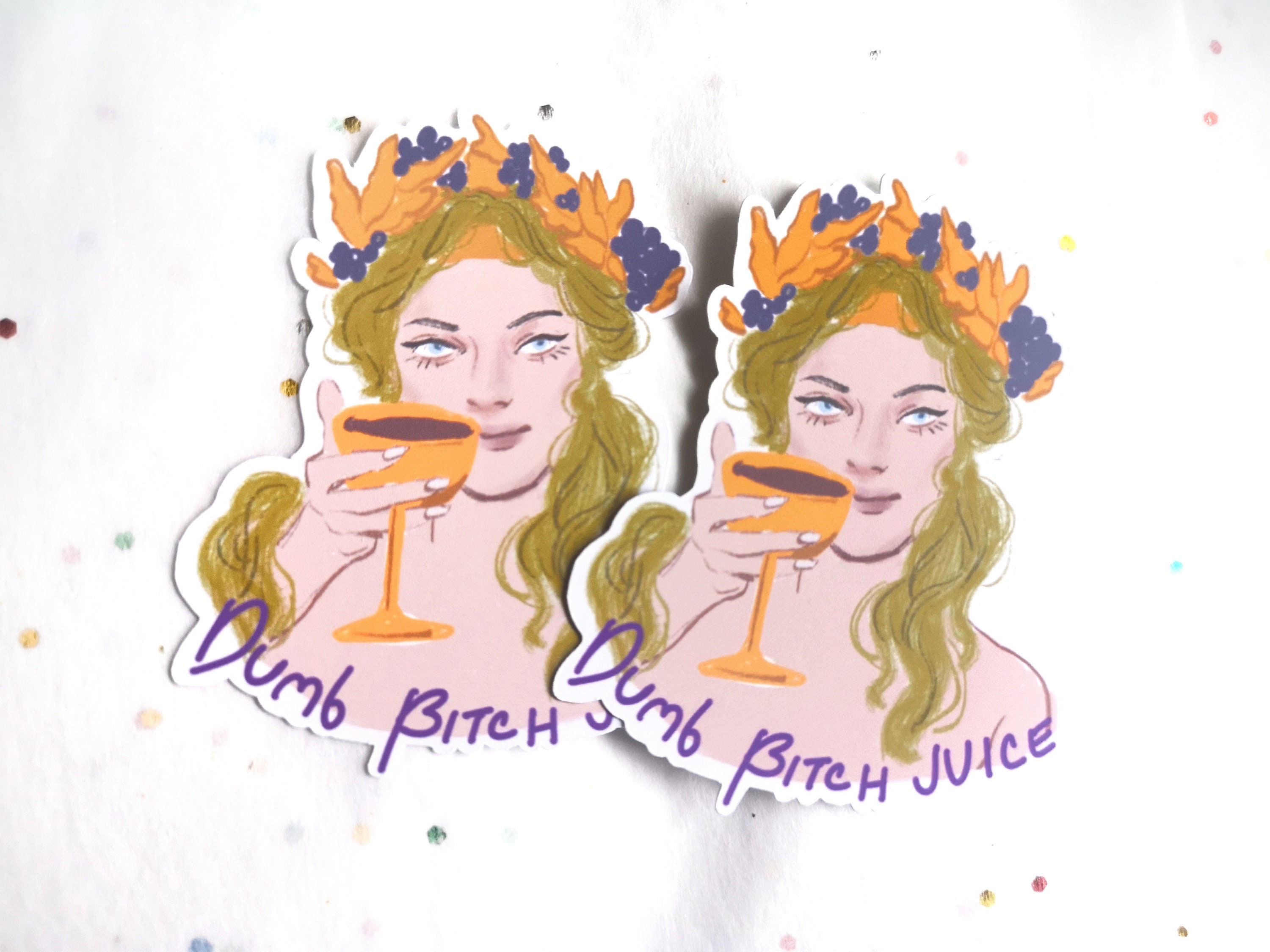 Dionysus Sticker Greek God Greek Mythology Sticker | Juice Sticker ...