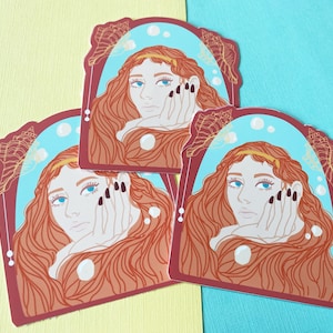 Aphrodite Sticker Greek Goddess Mythology Sticker