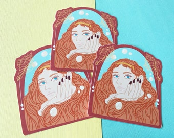 Aphrodite Sticker Greek Goddess Mythology Sticker