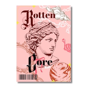 Aphrodite Rotten Core Album Poster Stampa artistica Cartolina Mitologia greca Dea