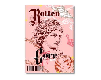 Aphrodite Rotten Core Album Poster Stampa artistica Cartolina Mitologia greca Dea