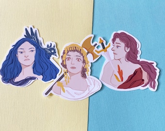 Clytemnestra Medea Circe Sticker Pack Greek Tragedy Sticker Classics History Euripides Aeschylus Sophocles