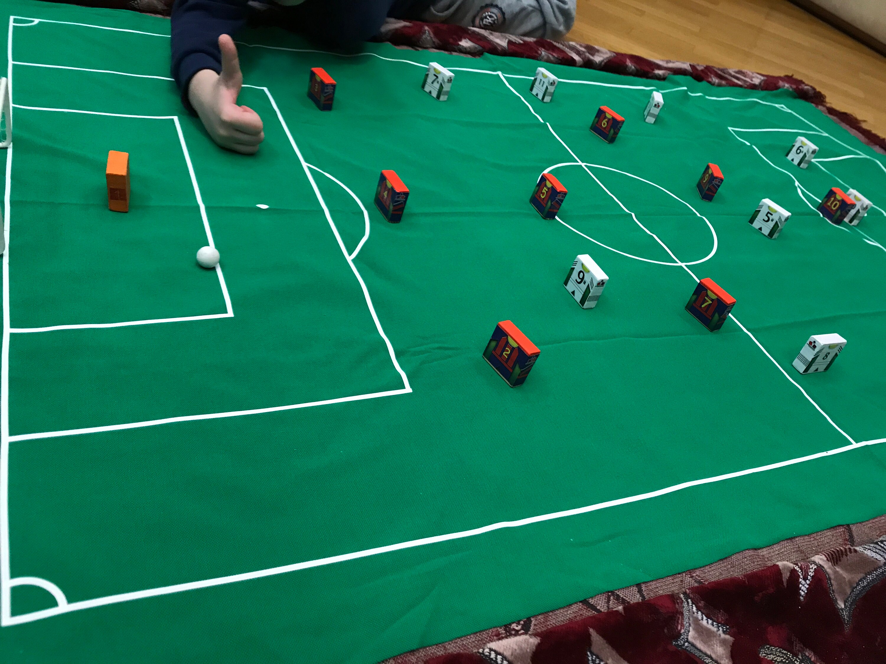 Tabletop Soccer Game for Kids El Clasico Toy Football Set Etsy
