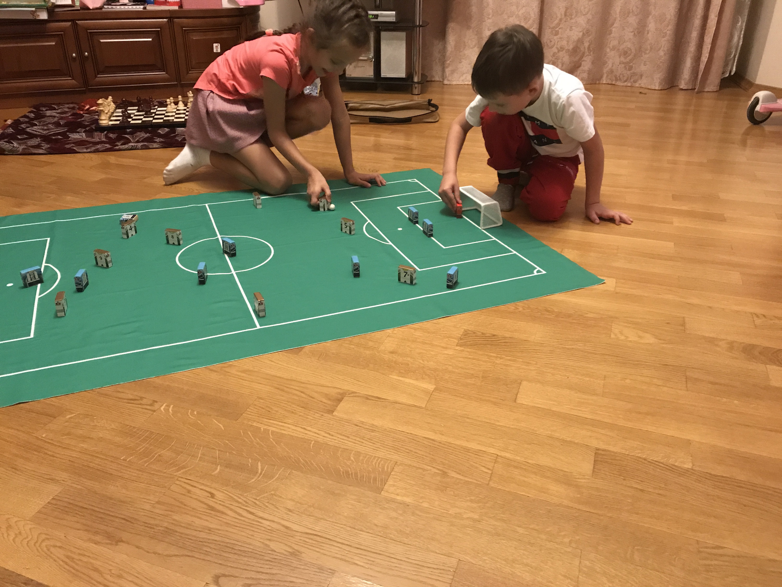 Tabletop Soccer Game for Kids El Clasico Toy Football Set Etsy