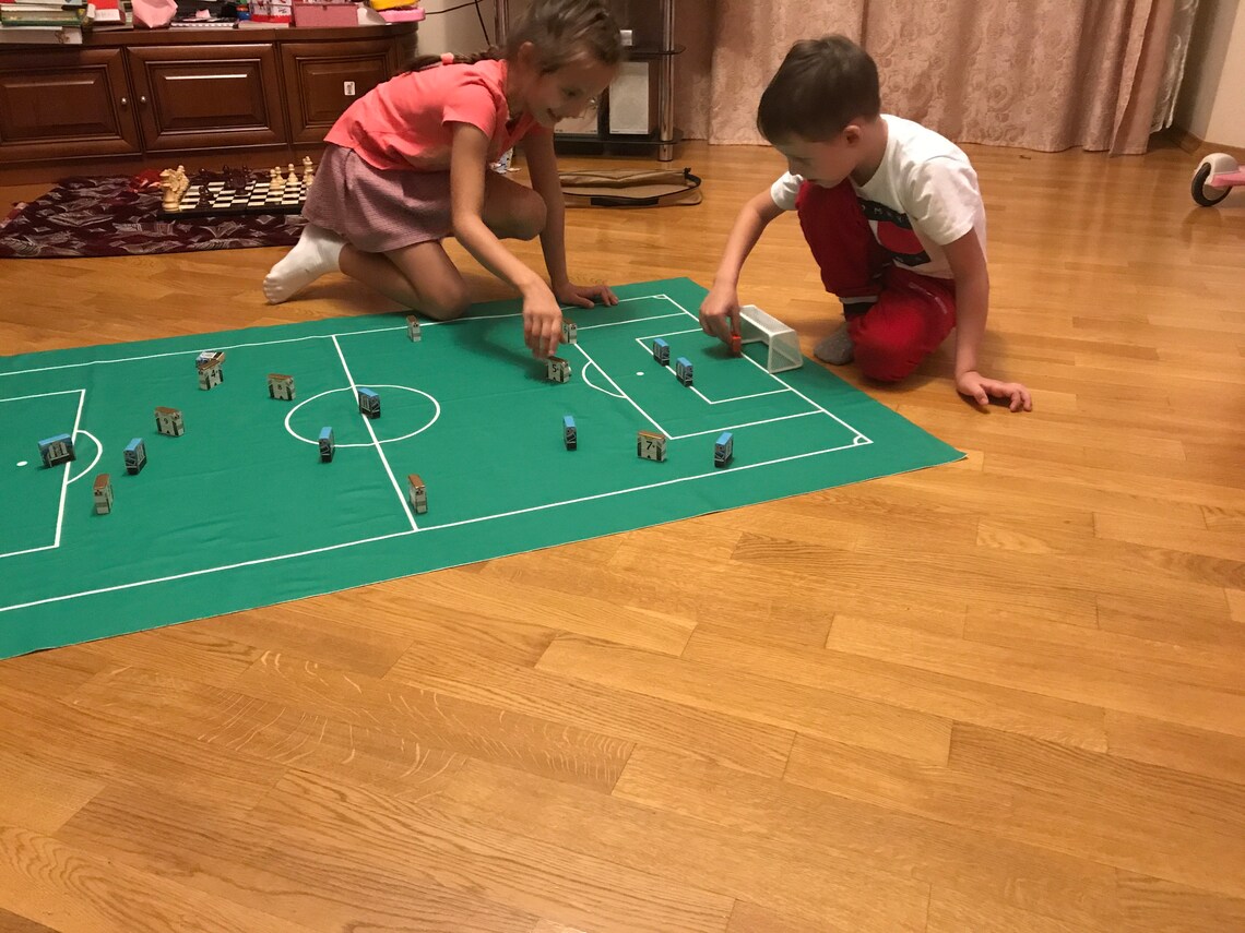 Soccer Board Game Cubic Football Teams Custommade for You Etsy UK