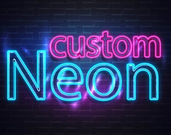 Custom Neon Sign Neon Flex led  Neon Wall Decoration Neon bedroom Decoration Neon Birthday Decoration Custom ideal Gift  Business Logo