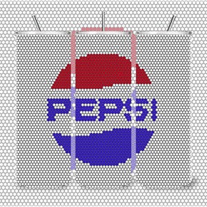 Plantilla de diamantes de imitación de flor de Pascua/ Patrón para vaso/ Archivo digital/ Vaso delgado de 20 oz/ 16ss/ 4 mm