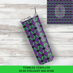Rhinestone Template| Tumbler Pattern|Digital File|20oz Skinny|16ss/4mm
