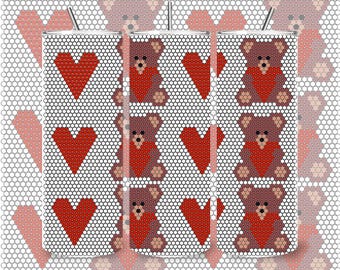 Rhinestone Template| Tumbler Pattern|Digital File|20oz Skinny|16ss/4mm/61x62