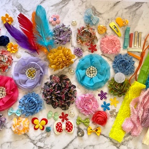 Children's DIY Flower Crown Making Kit & Video Guide, Child's DIY Floral  Garland, Rainbow Razzmatazz Flower Headband Kit 