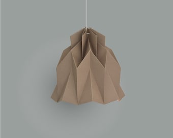 Origami paper lampshade | pendant light | Lotus Sand