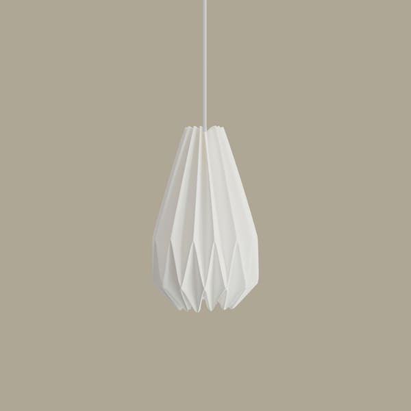 Paper Pendant Light Etsy