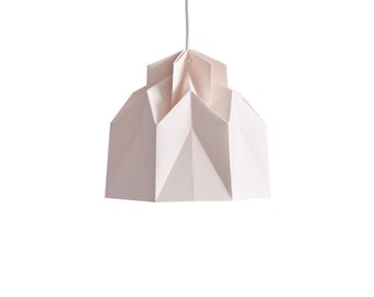 Abat-jour en origami Lotus Pink |  suspension