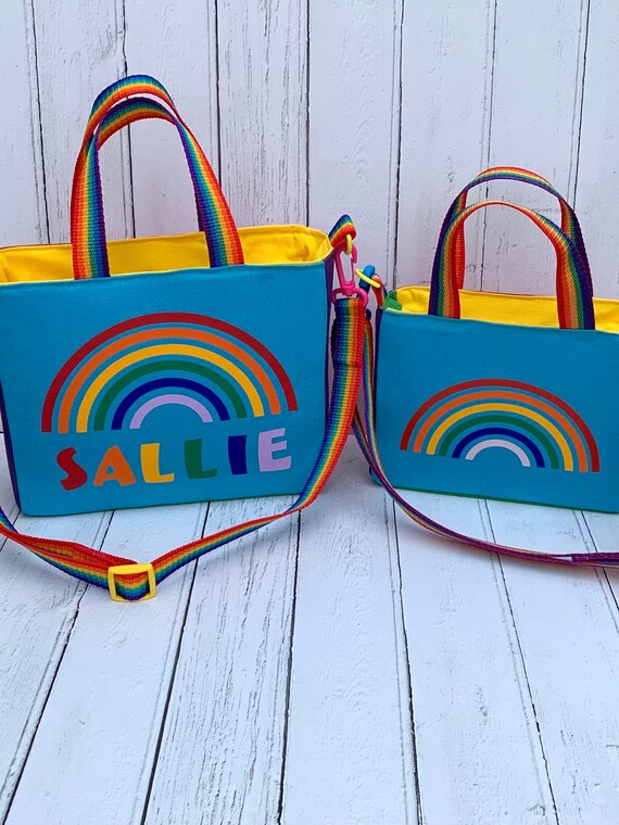 Handbag With Zip Gift for Daughter Personalised Crossbody Bags