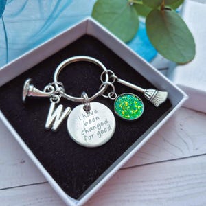 Wicked Musical Keyring or Bag Clip, Changed for Good Gift, OZ Witch Present