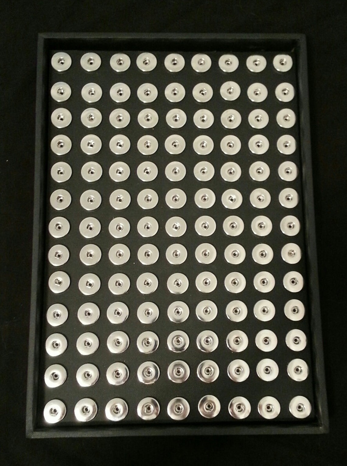 Black Snap Holder Keeper 117 Tray Base Holder Keeper 18mm 20mm Etsy