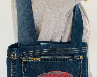 Recycled denim bag