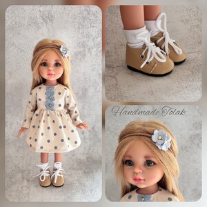 Outfit Paola Reina 32cm 13 14 Robe, bandeau, chaussettes, chaussures, Variantes image 2