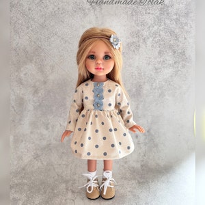 Outfit Paola Reina 32cm 13 14 Robe, bandeau, chaussettes, chaussures, Variantes image 3