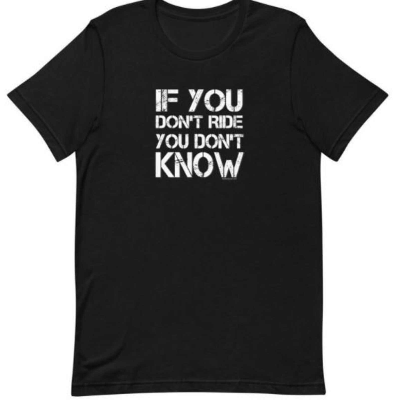 If You Don't Ride You Don't Know ShortSleeve Unisex Etsy