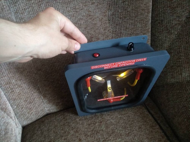 Flux capacitor prop replica back to the future .Made to Etsy
