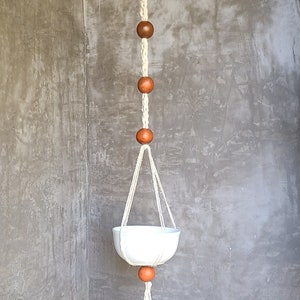 Jute Plant Hanger /  Minimalist Plant Hanger / Handmade Plant Hanger / Decorative Plant Hanger /  Home Decor