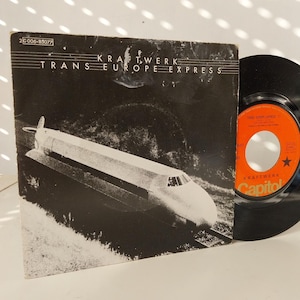 Kraftwerk Trans Europe Express Original Record 7' Vinyl 45T - Etsy