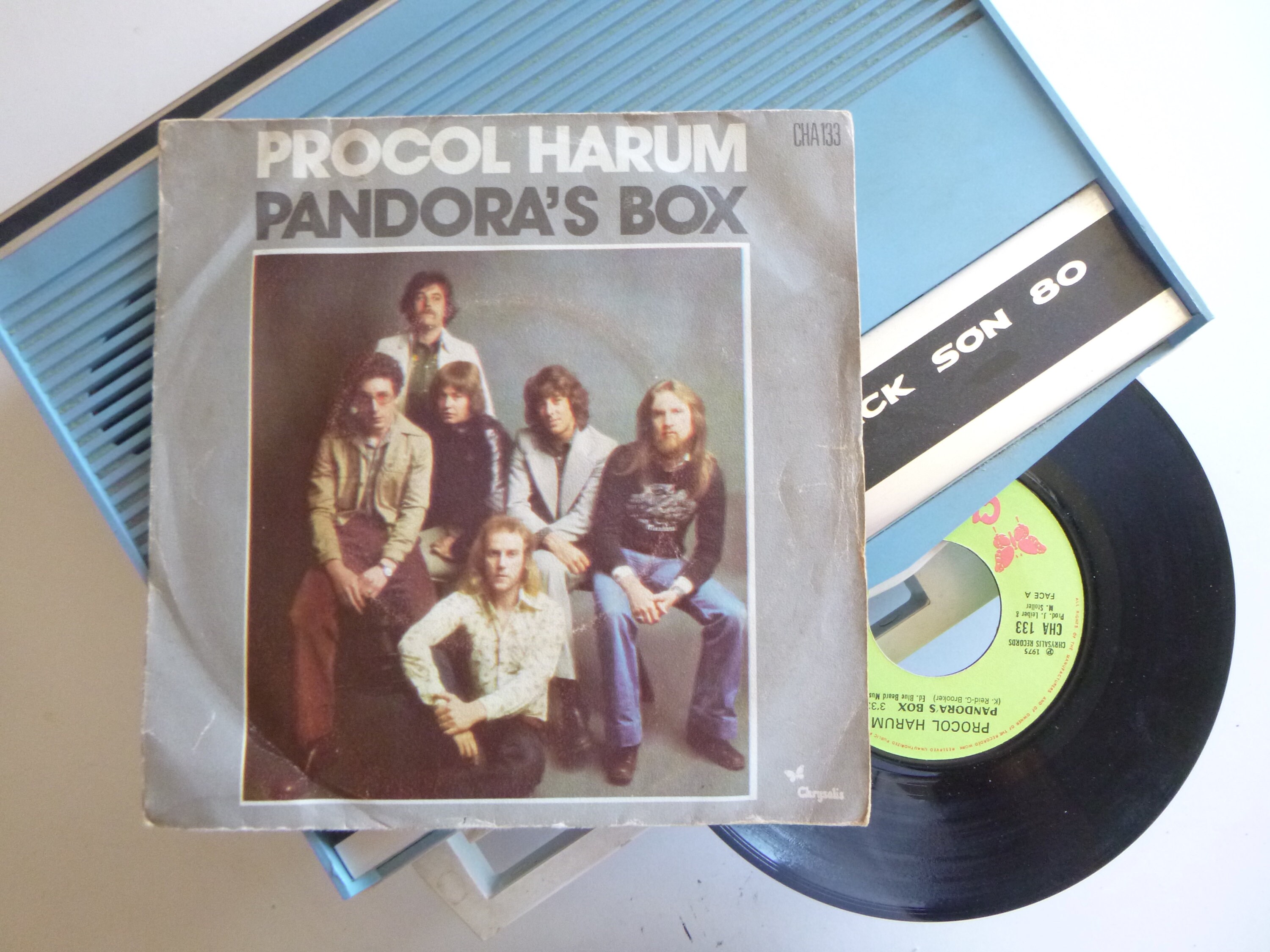 for eksempel Jet Søjle Procol Harum Pandora's Original Box Record 7' Vinyl - Etsy Israel