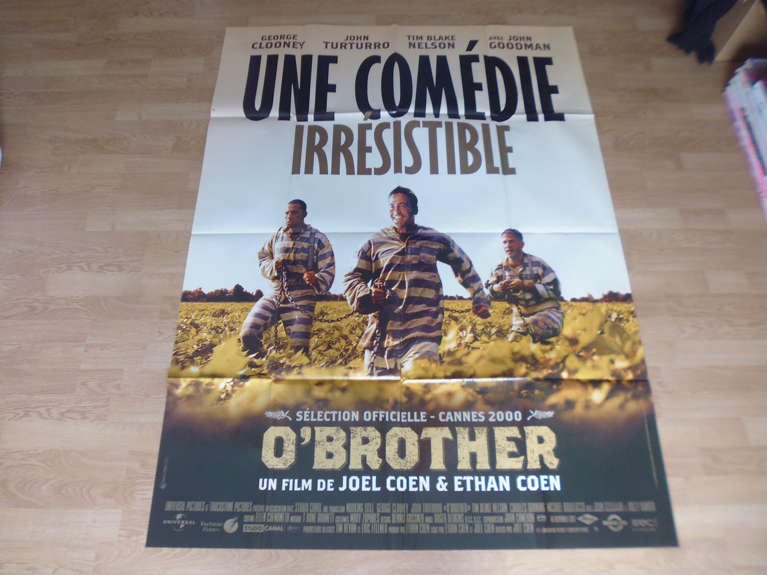 Clooney O Brother Cohen W 120x160cm Grand Format Affiche Cinéma Originale