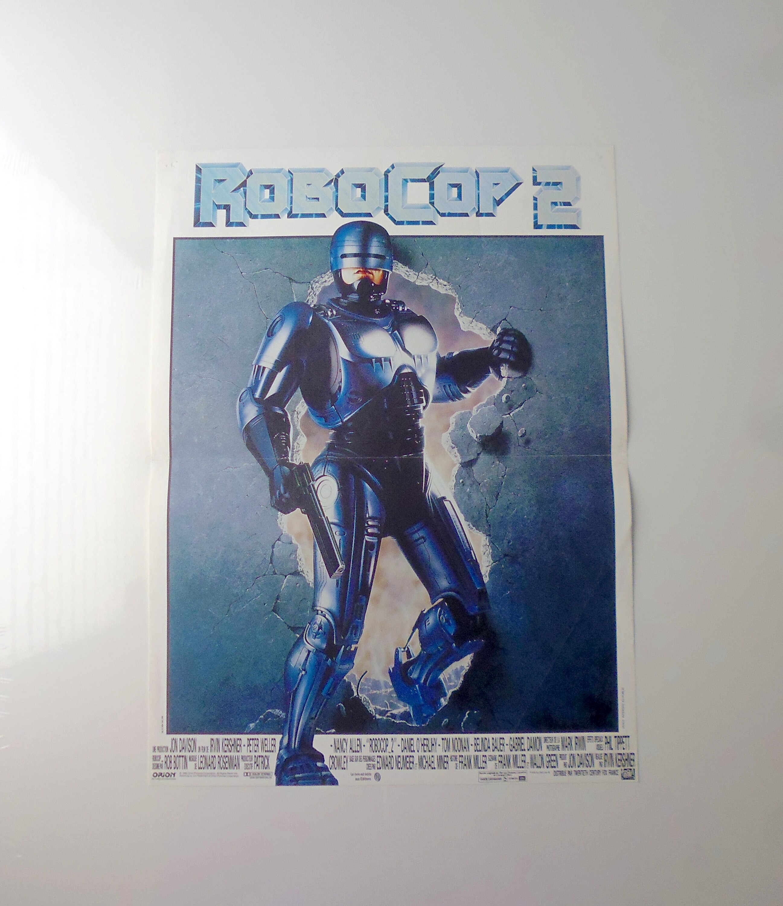Robocop Ii Affiche Cinéma Originale
