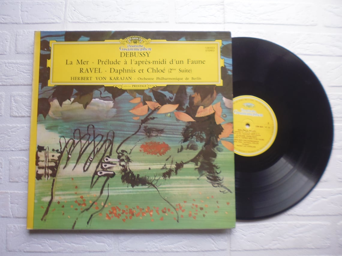 Debussy/Ravel record vinyl classical music Etsy