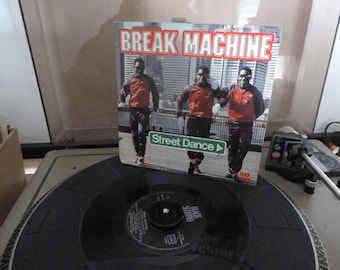 Break machine street dance rap old school original record 7' vinyle 45T