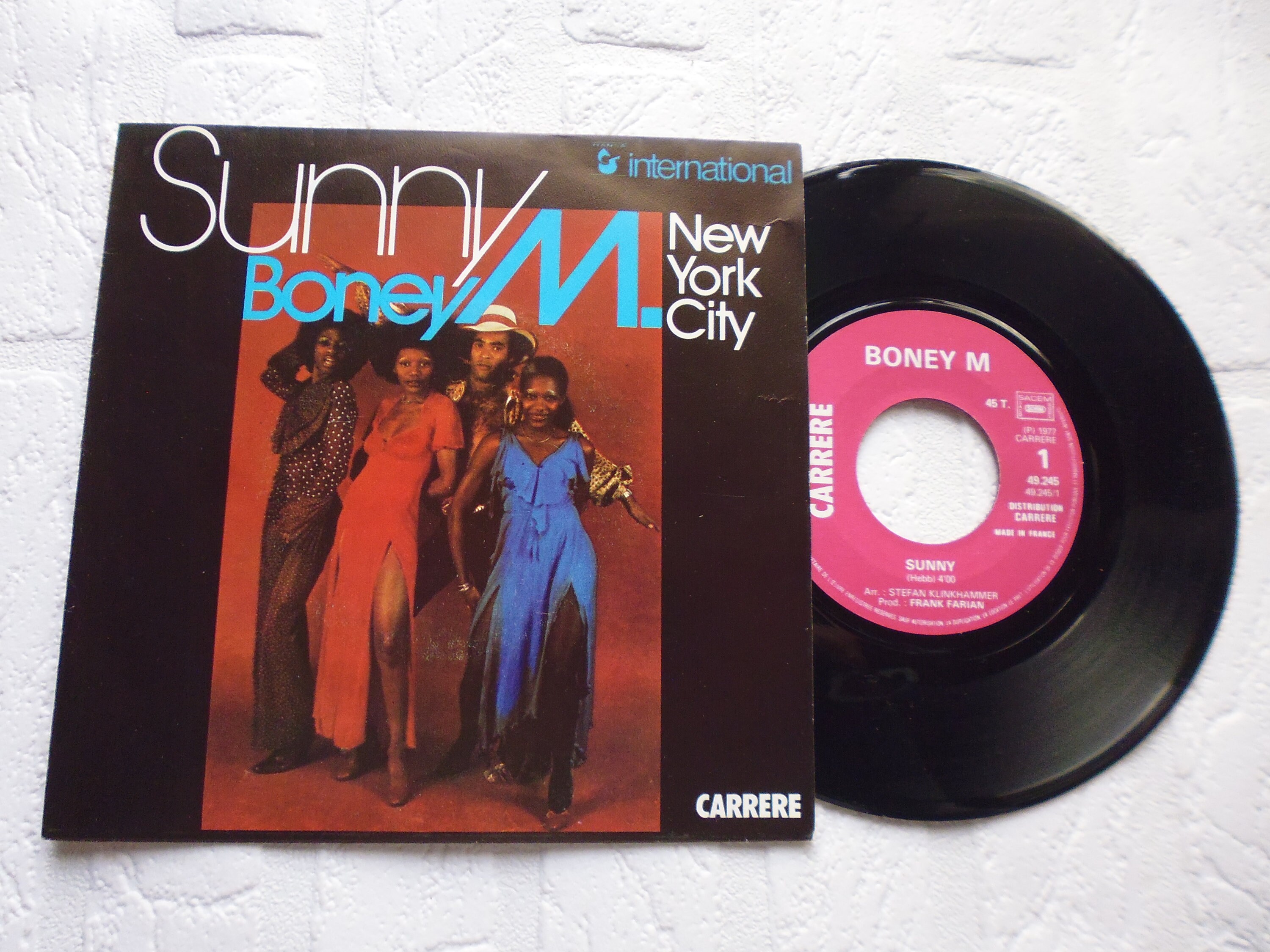 Boney M original record 7' vinyl 45T | Etsy