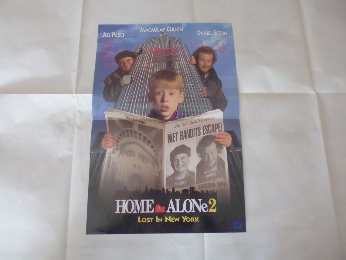 Mom I missed the plane 2 home alone culkin original movie Etsy