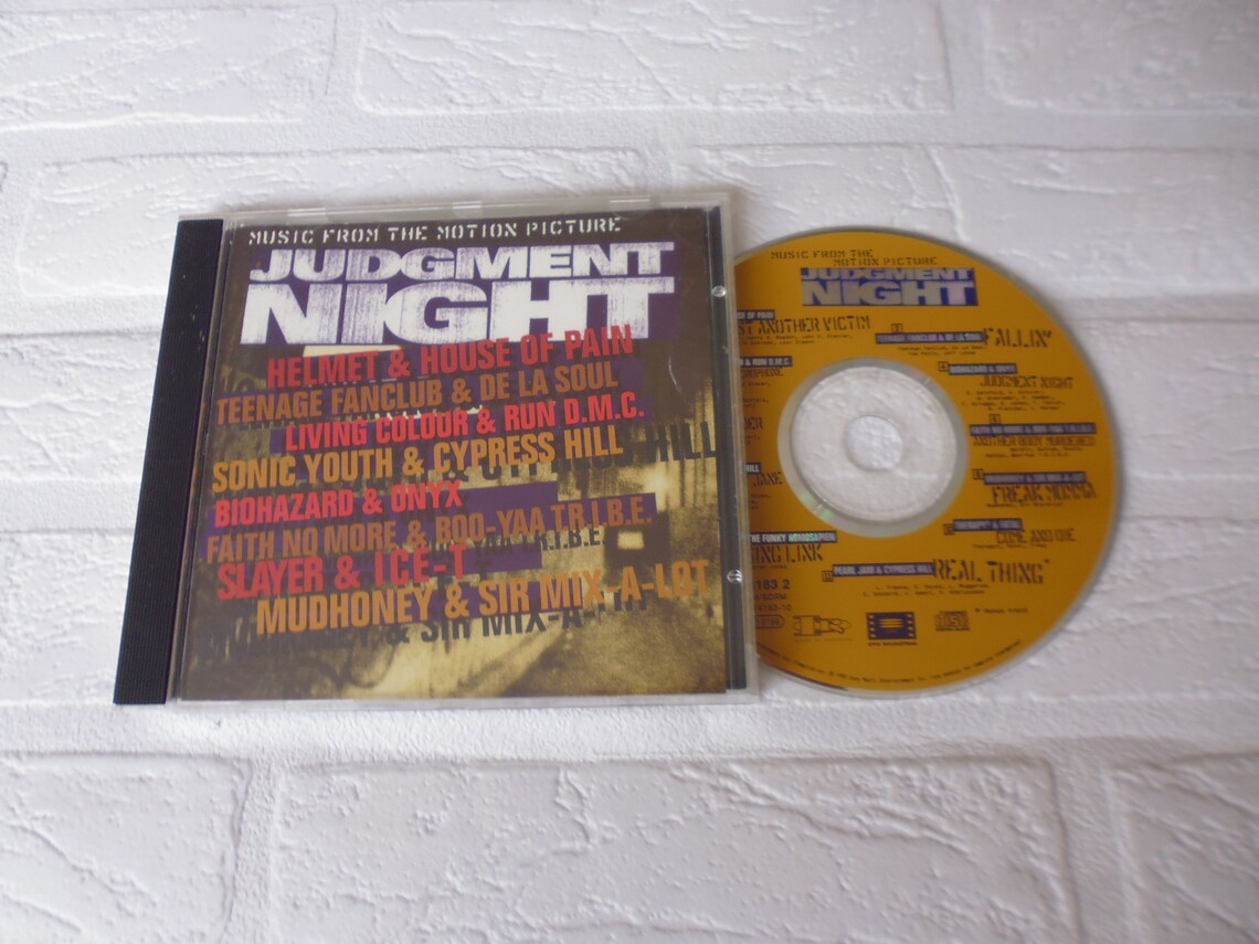 Judgment Night soundtrack CD original Etsy
