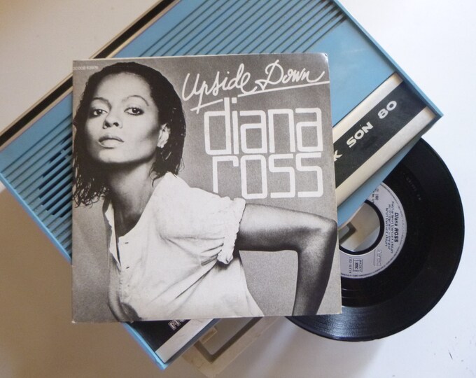 Diana Ross Upside Down Original Record 7' Vinyl 45T Etsy