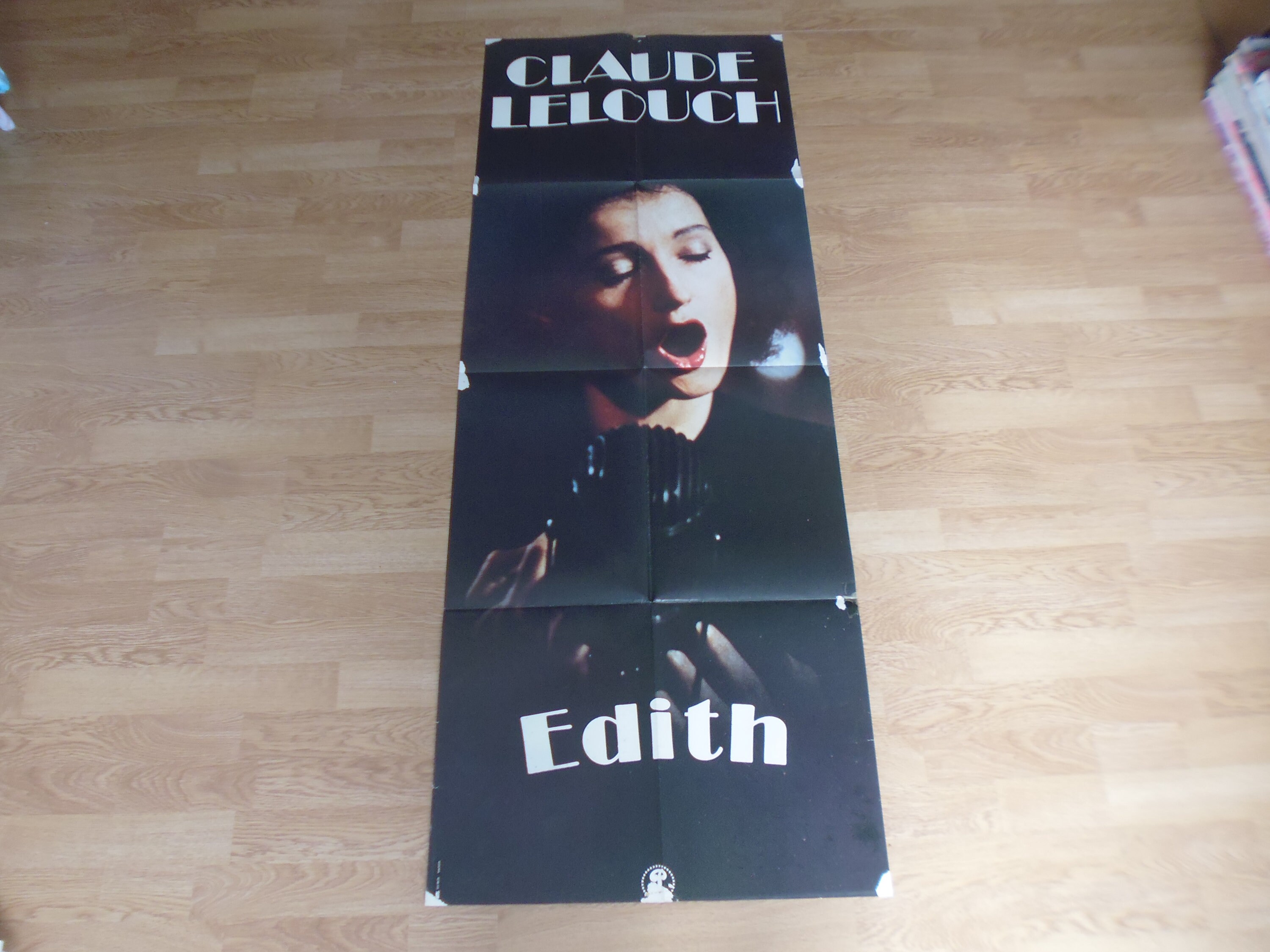 Claude Lelouch Edith Piaf 60x160cm Grand Format Affiche Cinéma Originale