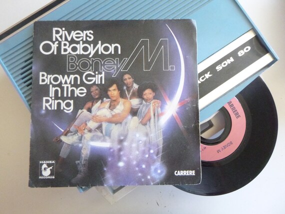 1978 Boney M ríos de babilonia disco original 7' vinilo - Etsy México