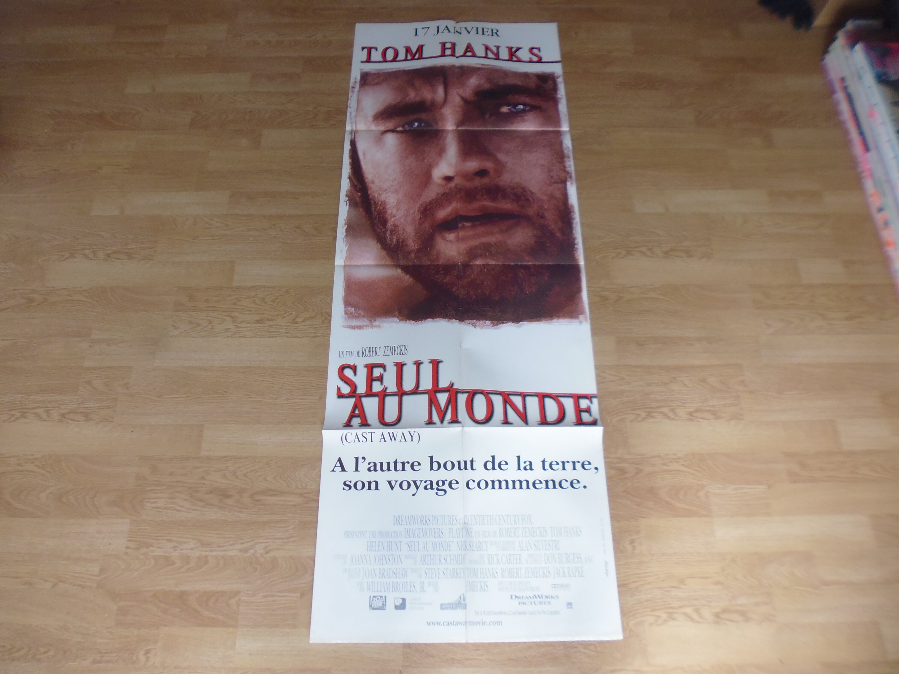 Tom Hanks Seul Au Monde 60x160cm Grand Format Affiche Cinéma Originale