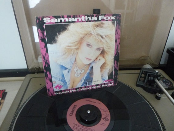 Samantha Fox Touch Me Lyrics Original Record 7