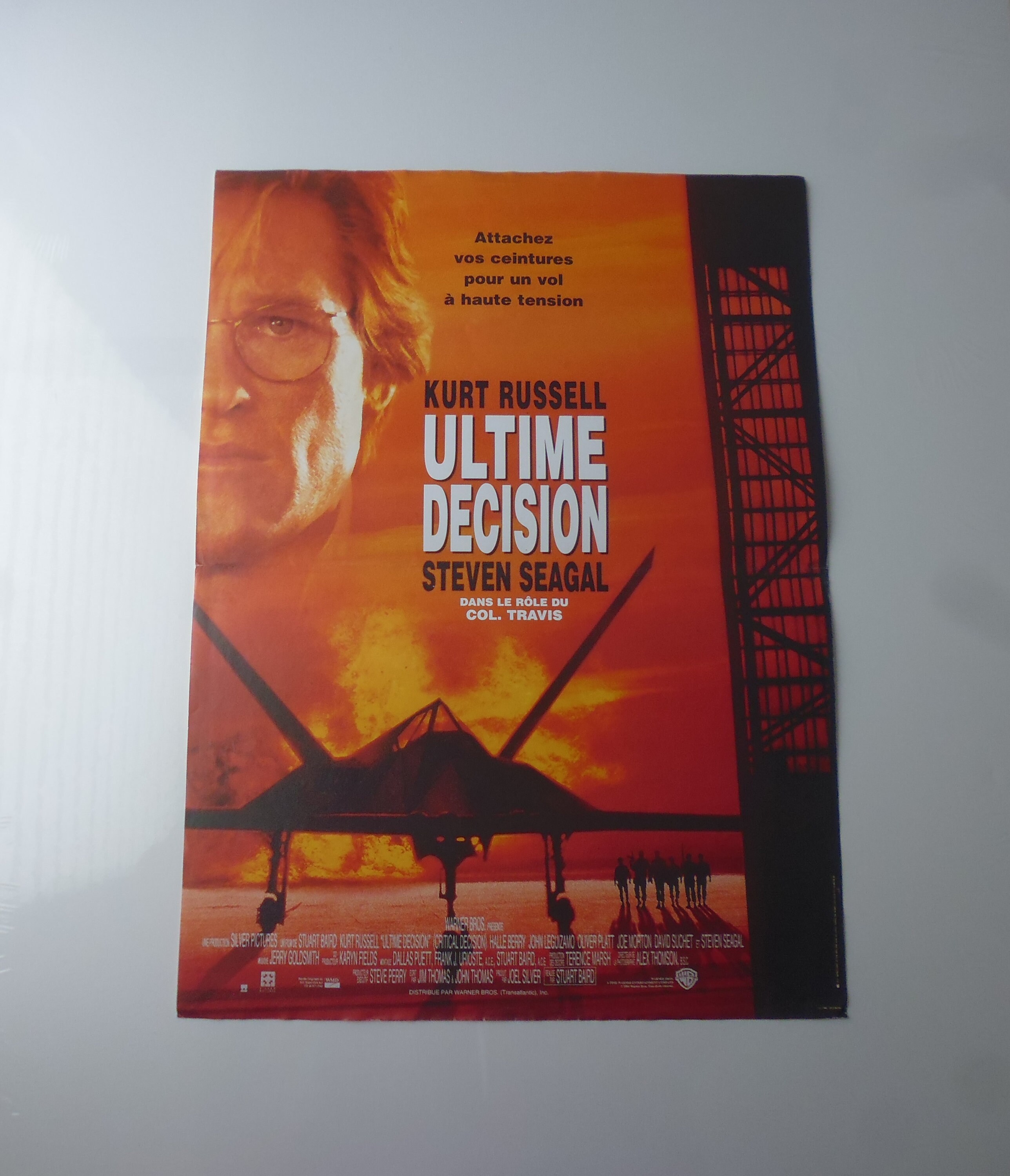 Kurt Russel Ultime Decision Affiche Cinéma Originale