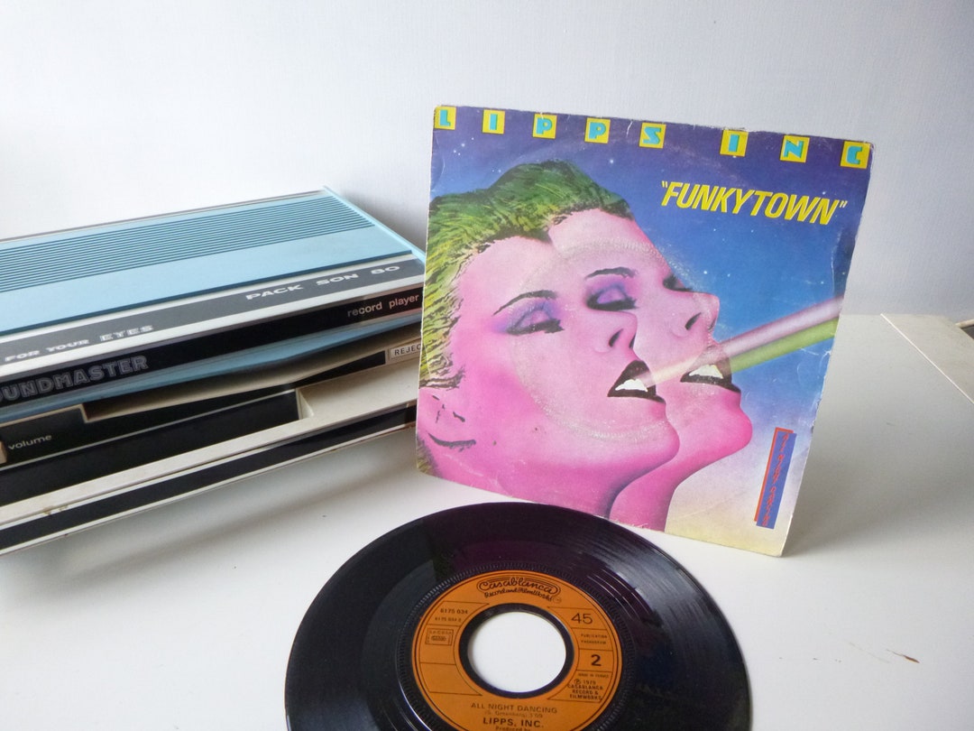 1979 Funky Town Lipps Inc Original Record 7' Vinyl 45T - Etsy