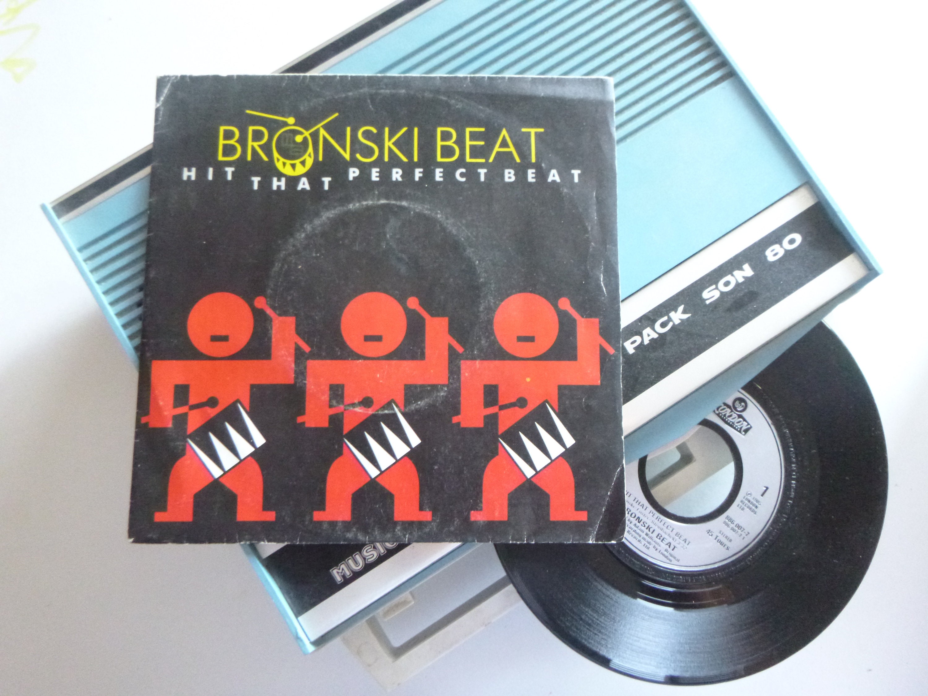 shuffle Fortov Rykke Bronski Beat Hit That Perfect Beat Original Record 7' - Etsy