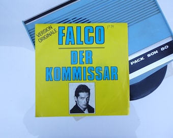 1982 Falco der kommissar original record 7' vinyl 45T