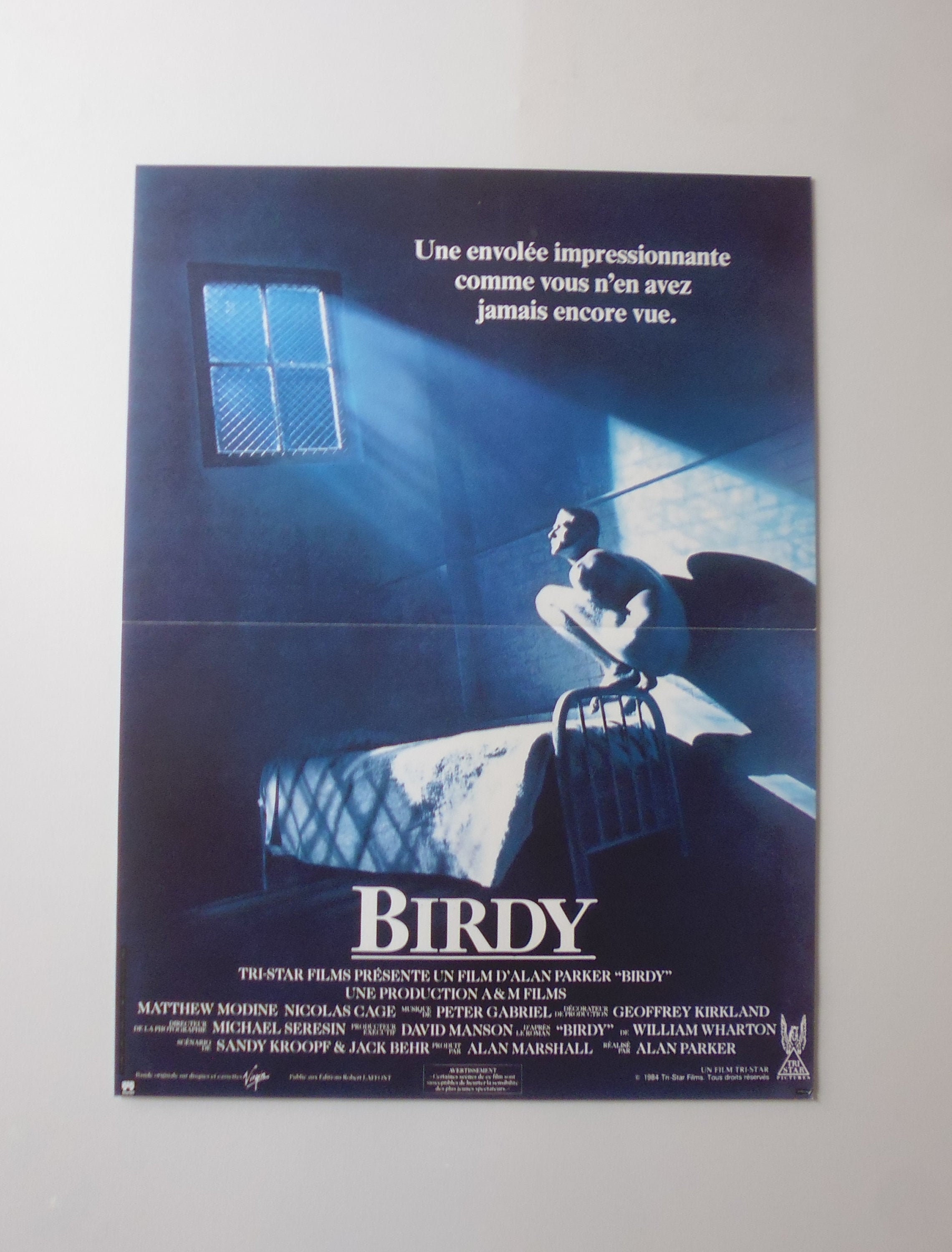 Birdy Affiche Cinéma Originale