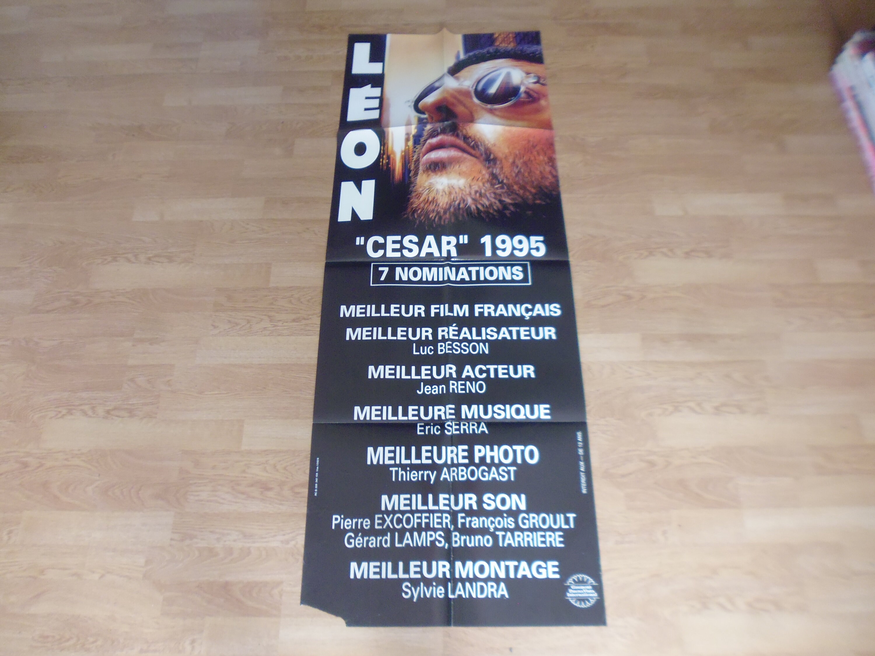 Leon Jean Reno 60x160cm Grand Format Affiche Cinéma Originale