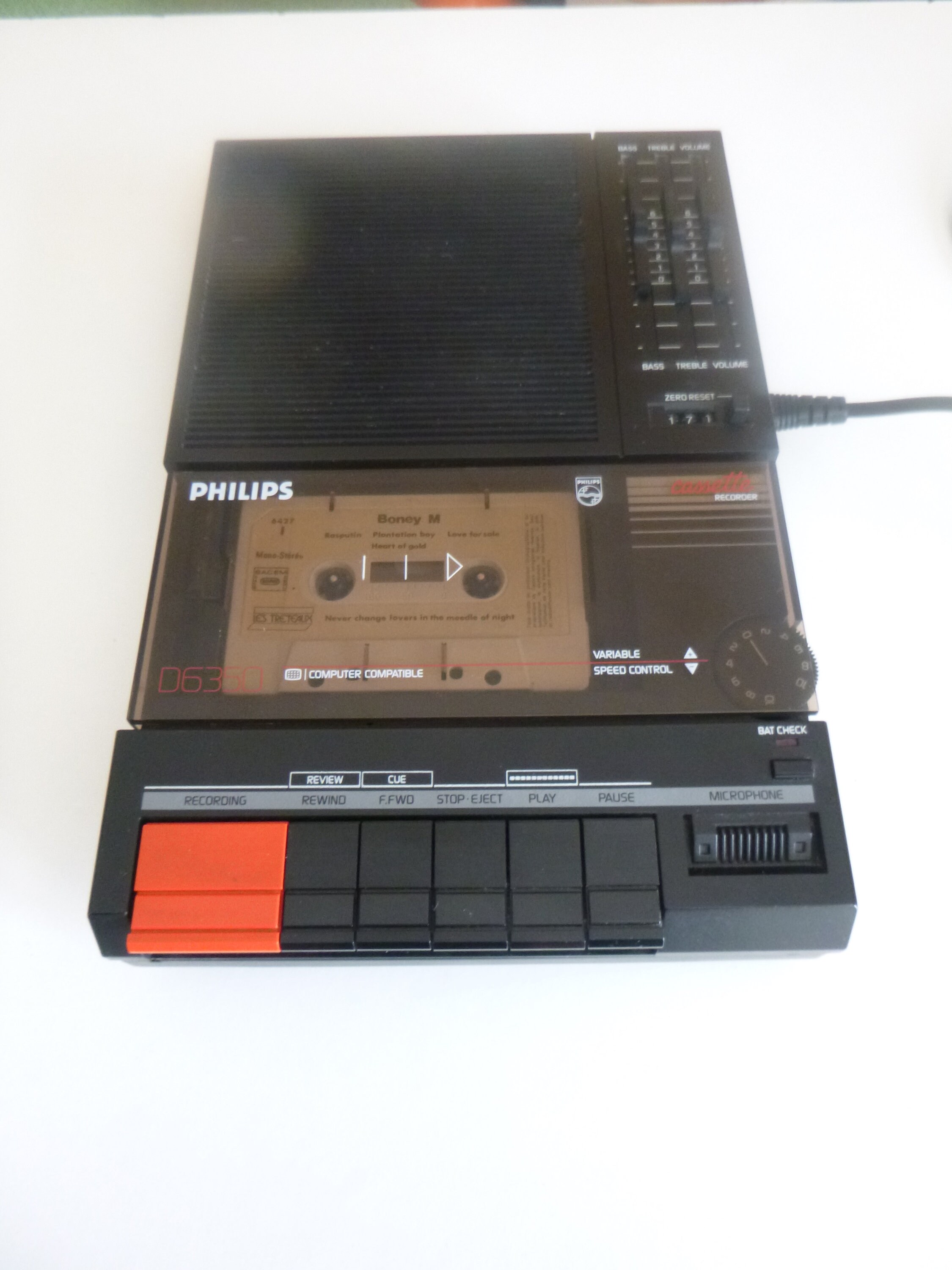 Vintage Philips 80'S Tape Recorder Etsy
