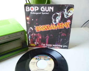 1977 BOP GUN Parliament original record 7' vinyl 45T