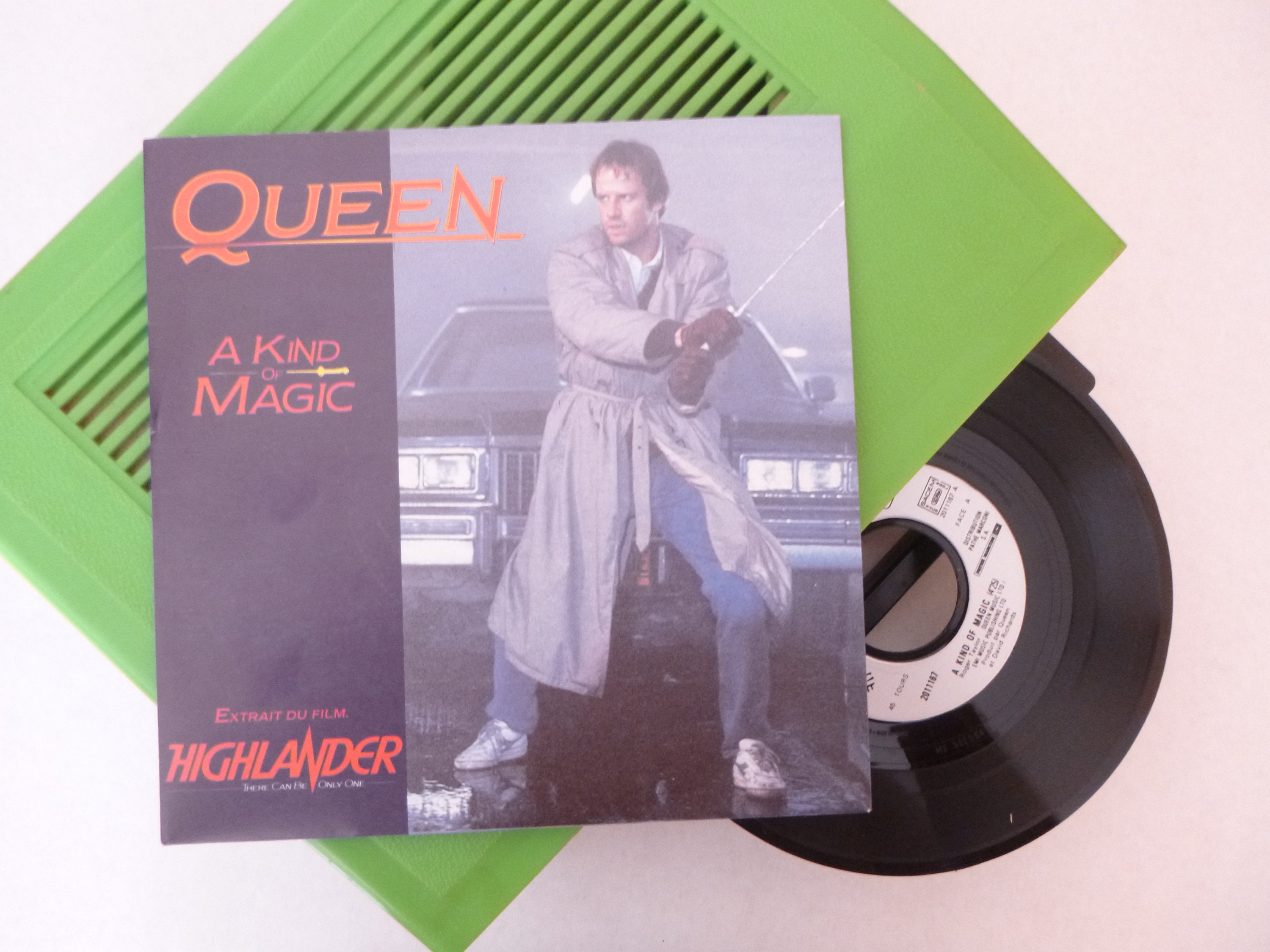 Eksperiment Learner helvede 1986 QUEEN Highlander Soundtrack Original Record 7' Vinyl - Etsy